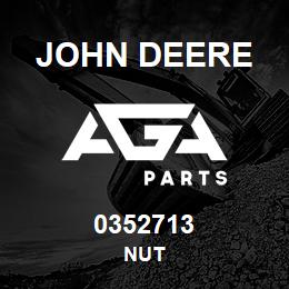 0352713 John Deere NUT | AGA Parts