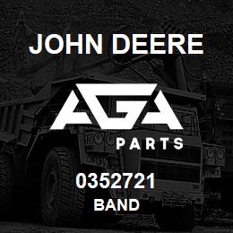 0352721 John Deere BAND | AGA Parts