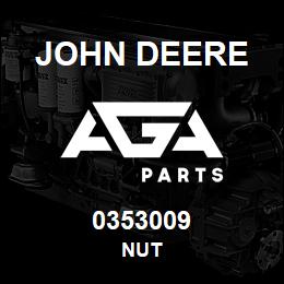 0353009 John Deere NUT | AGA Parts