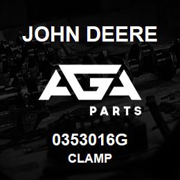 0353016G John Deere CLAMP | AGA Parts