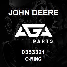 0353321 John Deere O-RING | AGA Parts