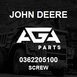 0362205100 John Deere SCREW | AGA Parts