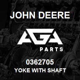 0362705 John Deere YOKE WITH SHAFT | AGA Parts
