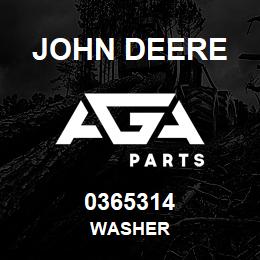 0365314 John Deere WASHER | AGA Parts