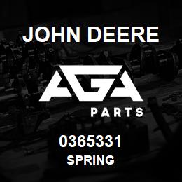 0365331 John Deere SPRING | AGA Parts