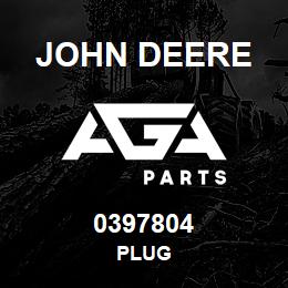 0397804 John Deere PLUG | AGA Parts