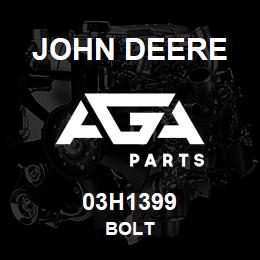 03H1399 John Deere BOLT | AGA Parts