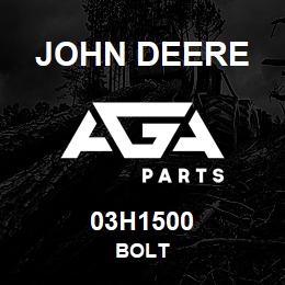 03H1500 John Deere BOLT | AGA Parts