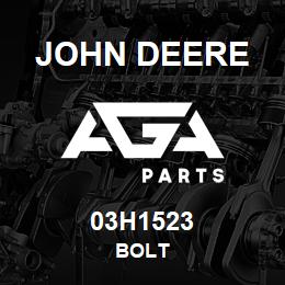 03H1523 John Deere BOLT | AGA Parts