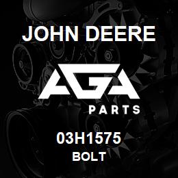 03H1575 John Deere BOLT | AGA Parts