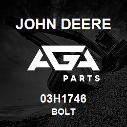 03H1746 John Deere BOLT | AGA Parts