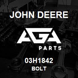 03H1842 John Deere BOLT | AGA Parts