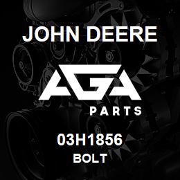 03H1856 John Deere BOLT | AGA Parts