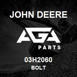 03H2060 John Deere BOLT | AGA Parts
