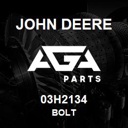 03H2134 John Deere BOLT | AGA Parts