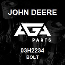 03H2234 John Deere BOLT | AGA Parts