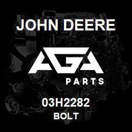 03H2282 John Deere BOLT | AGA Parts
