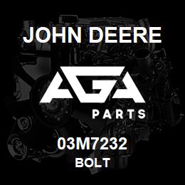 03M7232 John Deere BOLT | AGA Parts