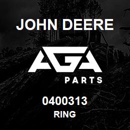 0400313 John Deere RING | AGA Parts