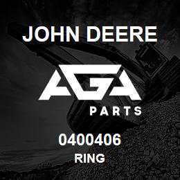 0400406 John Deere RING | AGA Parts