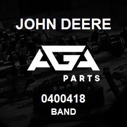 0400418 John Deere BAND | AGA Parts