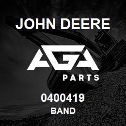 0400419 John Deere BAND | AGA Parts