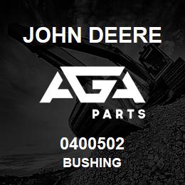 0400502 John Deere BUSHING | AGA Parts