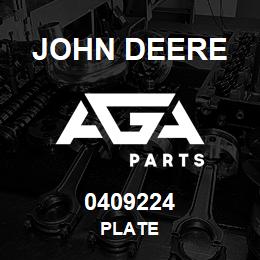 0409224 John Deere PLATE | AGA Parts