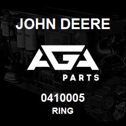 0410005 John Deere RING | AGA Parts