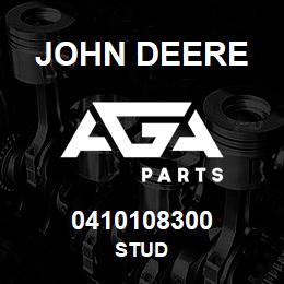 0410108300 John Deere STUD | AGA Parts