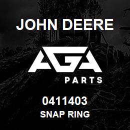 0411403 John Deere SNAP RING | AGA Parts