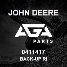 0411417 John Deere BACK-UP RI | AGA Parts