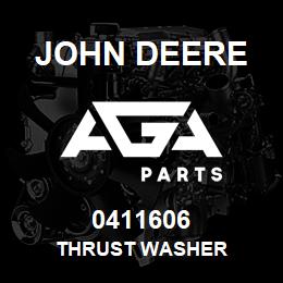 0411606 John Deere THRUST WASHER | AGA Parts