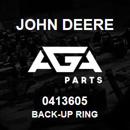 0413605 John Deere BACK-UP RING | AGA Parts