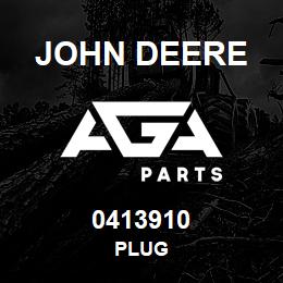 0413910 John Deere PLUG | AGA Parts