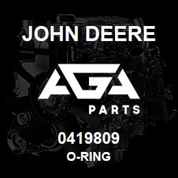 0419809 John Deere O-RING | AGA Parts
