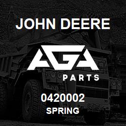 0420002 John Deere SPRING | AGA Parts