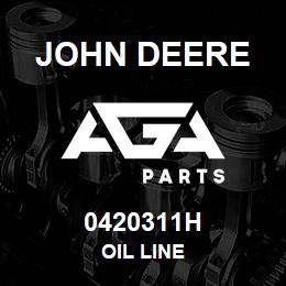 0420311H John Deere OIL LINE | AGA Parts