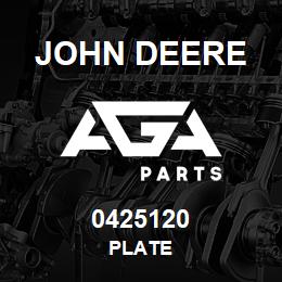 0425120 John Deere PLATE | AGA Parts