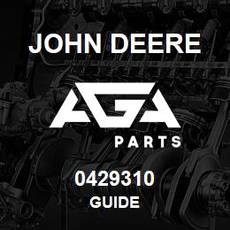 0429310 John Deere GUIDE | AGA Parts