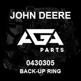 0430305 John Deere BACK-UP RING | AGA Parts