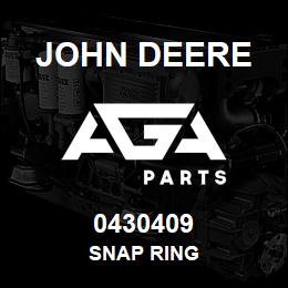 0430409 John Deere SNAP RING | AGA Parts