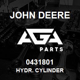 0431801 John Deere HYDR. CYLINDER | AGA Parts