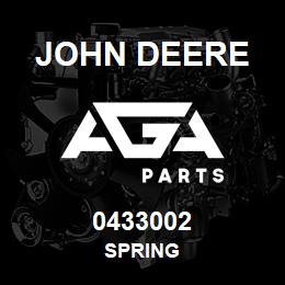 0433002 John Deere SPRING | AGA Parts
