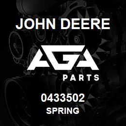 0433502 John Deere SPRING | AGA Parts