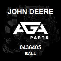 0436405 John Deere BALL | AGA Parts