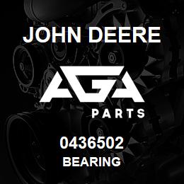 0436502 John Deere BEARING | AGA Parts