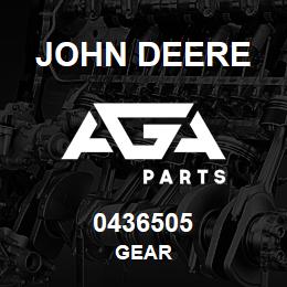 0436505 John Deere GEAR | AGA Parts