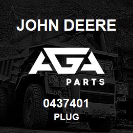 0437401 John Deere PLUG | AGA Parts