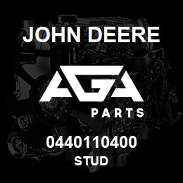 0440110400 John Deere STUD | AGA Parts